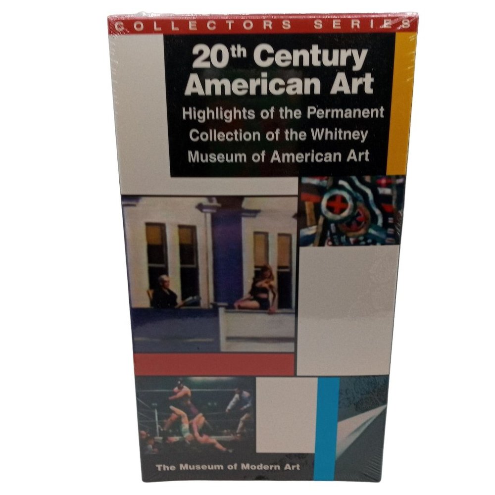 20th Century American Art VHS Highlights Whitney Museum Of Modern Art NEW Sealed